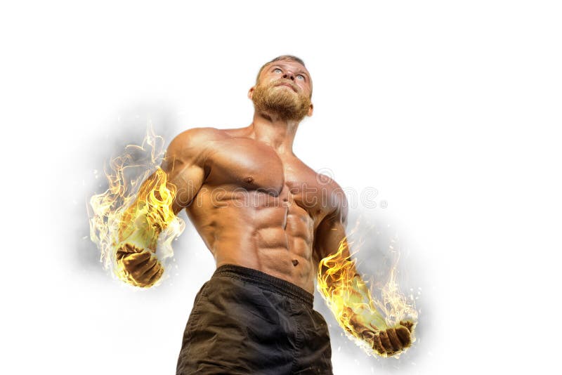 Przystojnej władzy mężczyzna sportowy bodybuilder obrazy royalty free Przystojnej władzy mężczyzna sportowy bodybuilder obrazy royalty free