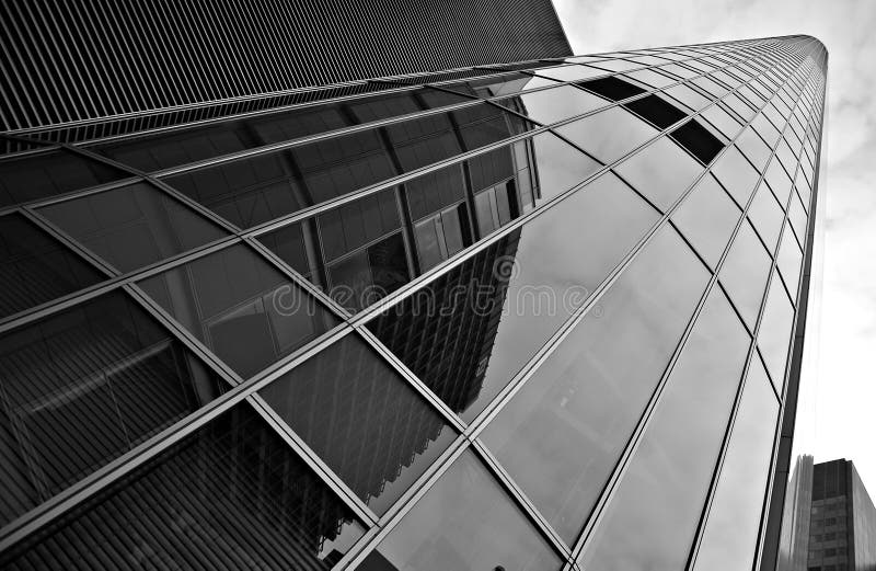 Edifício de escritórios foto de stock