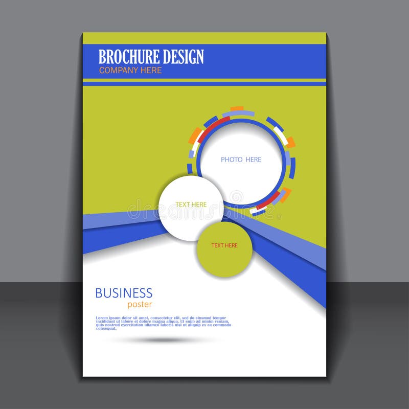 Présentation de vecteur d'affiche d'affaires illustration de vecteur Présentation de vecteur d'affiche d'affaires illustration de vecteur