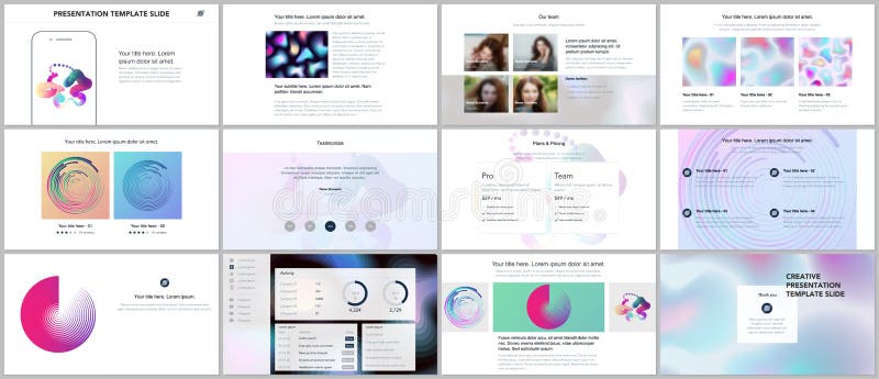 Présentations minimales, calibres de portfolio avec les modèles géométriques, gradients, formes liquides sur le blanc Couverture illustration de vecteur Présentations minimales, calibres de portfolio avec les modèles géométriques, gradients, formes liquides sur le blanc Couverture illustration de vecteur