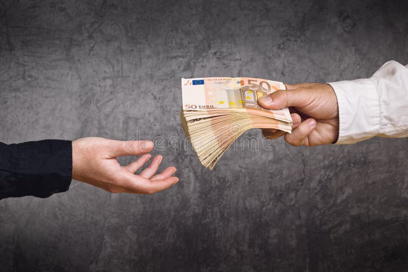Préstamo del dinero imagen de archivo libre de regalías Préstamo del dinero imagen de archivo libre de regalías