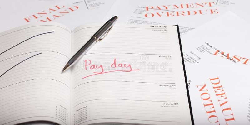 Prêt de jour de salaire photos stock Prêt de jour de salaire photos stock