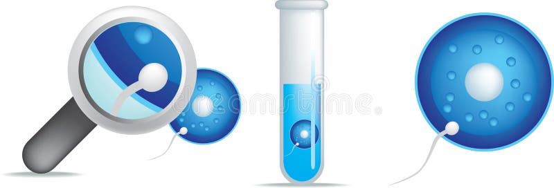 próbna ivf tubka royalty ilustracja próbna ivf tubka royalty ilustracja