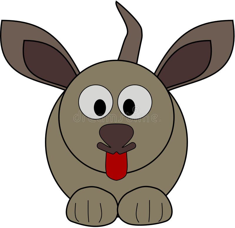 Psiego ikona loga czysty prosty wektor ilustracja wektor Psiego ikona loga czysty prosty wektor ilustracja wektor