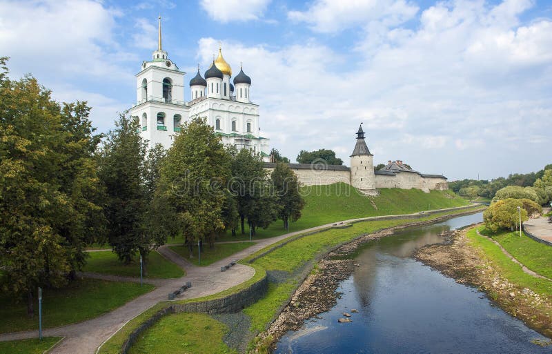The Pskov Krom or Pskov Kremlin