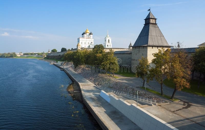 The Pskov Krom or Pskov Kremlin