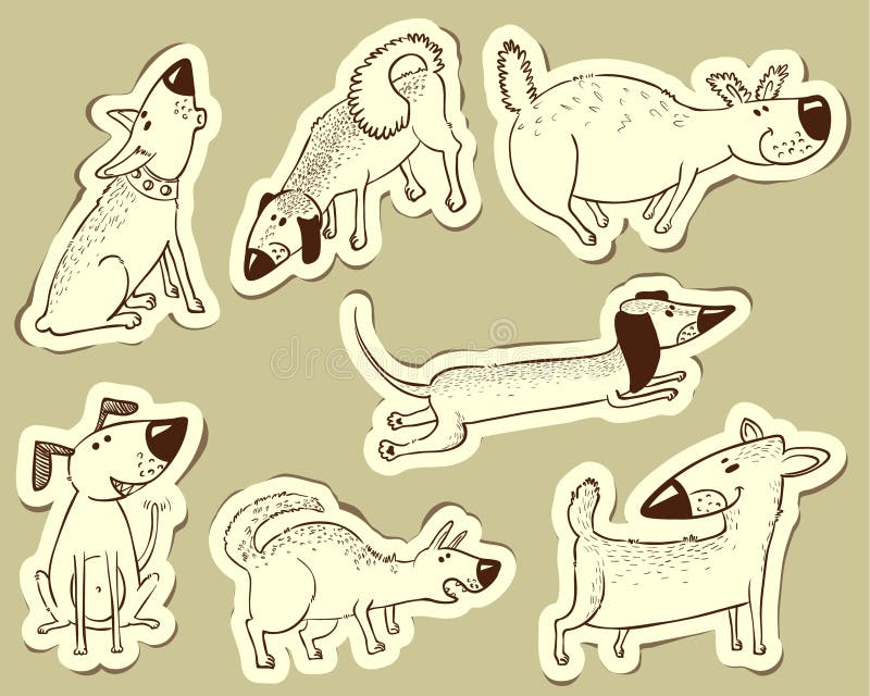 Psy ilustracji