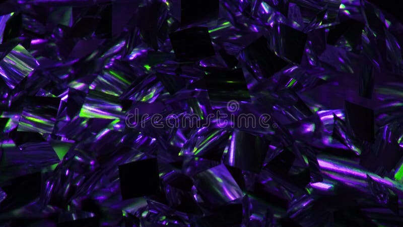 Psychedelic background with particles flowing stock illustration