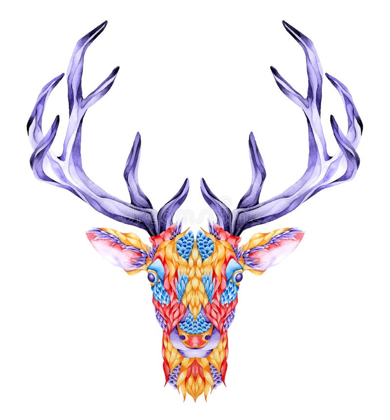 10+ Deer Skull Tattoo Designs On Chest | PetPress | Deer skull tattoos,  Antler tattoos, Animal skull tattoos