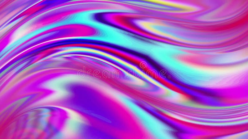 Psychedelischer Flüssigkeitsgradientenhintergrund Multicolor Layout-Animation. leuchtend farbiges Design vektor abbildung