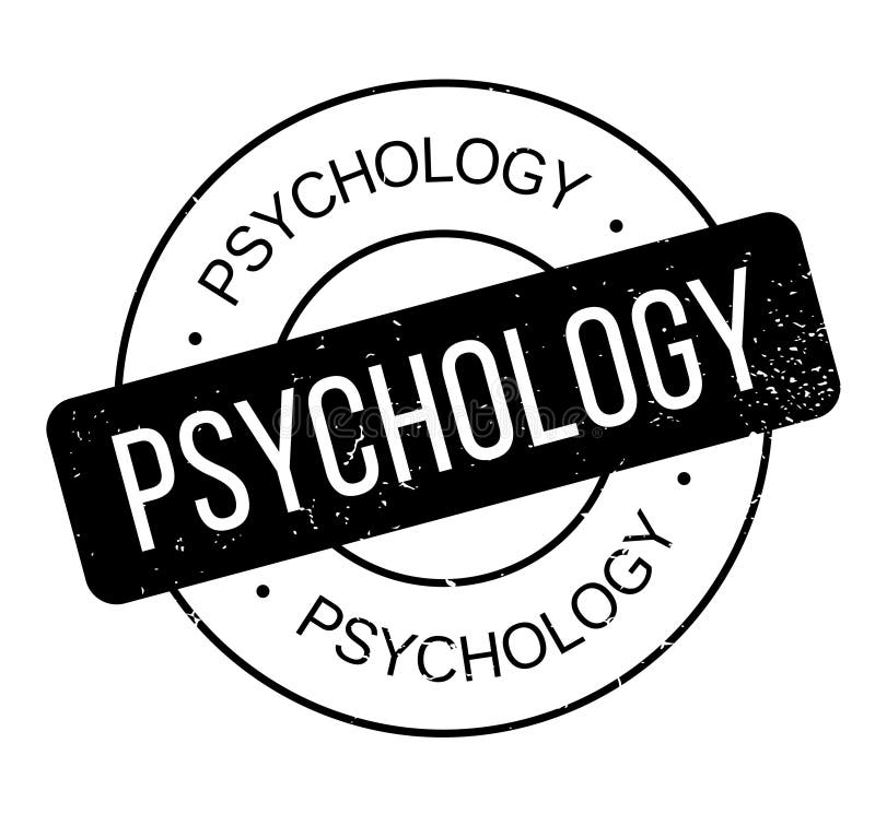 Psychologiestempel vektor abbildung. Illustration von analyse 103055883
