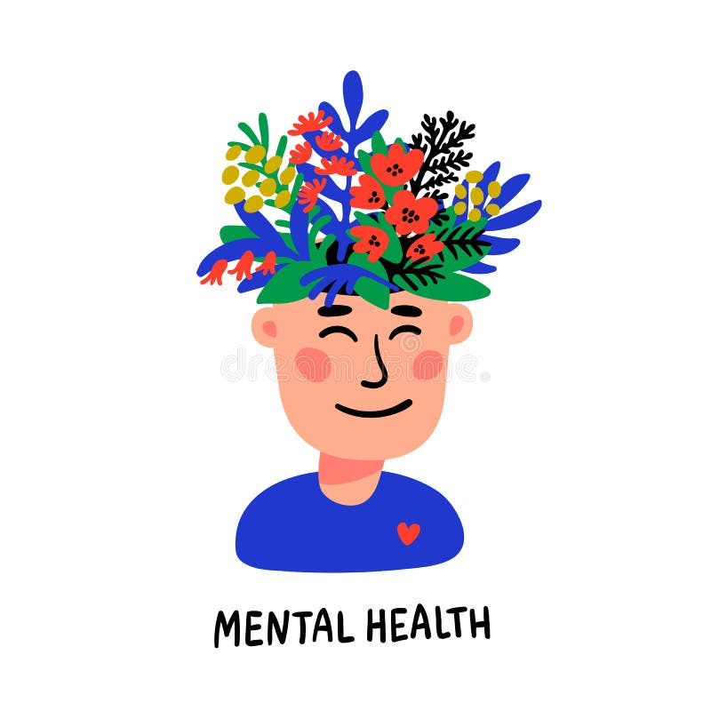 wallpapers Positive Mental Health Illustrations psychology mental health man