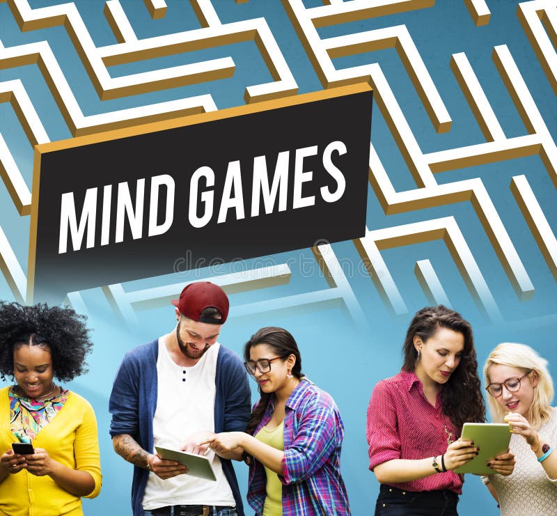 Psychospiel-Strategie Maze Solution Concept lizenzfreie stockbilder Psychospiel-Strategie Maze Solution Concept lizenzfreie stockbilder
