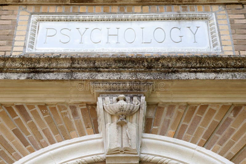 Psykologibyggnad arkivfoton Psykologibyggnad arkivfoton