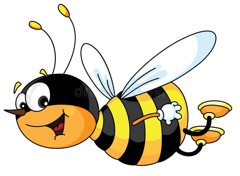 Pszczoła rozochocona