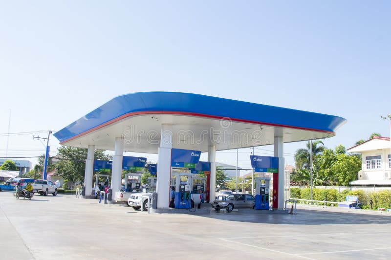 Caltex petroleum station editorial photo. Image of energy 36825621