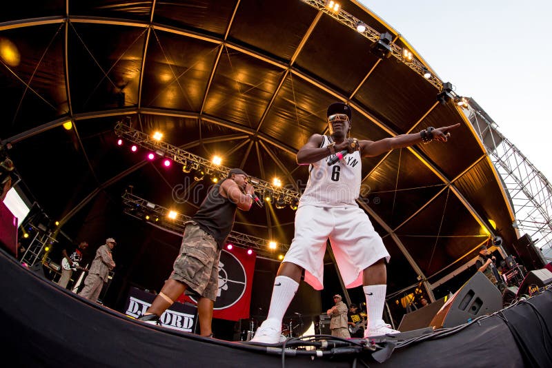 Public Enemy (hip hop group) in concert at FIB Festival