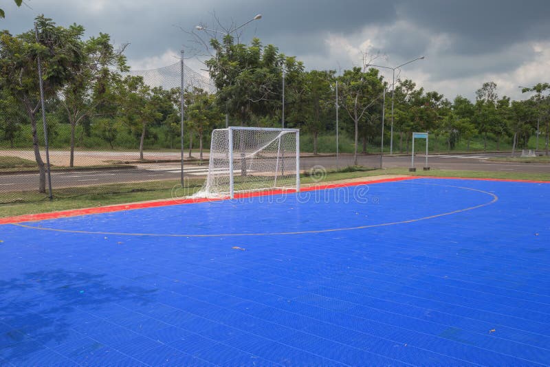 Public Outdoor Futsal Court Stock Photo Image of park, competition
