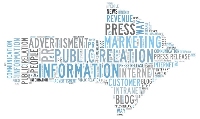 Public Relation vector illustration