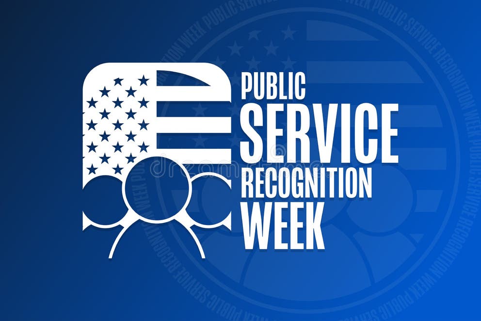 Public Service Recognition Week Stock Illustrations 6 Public Service