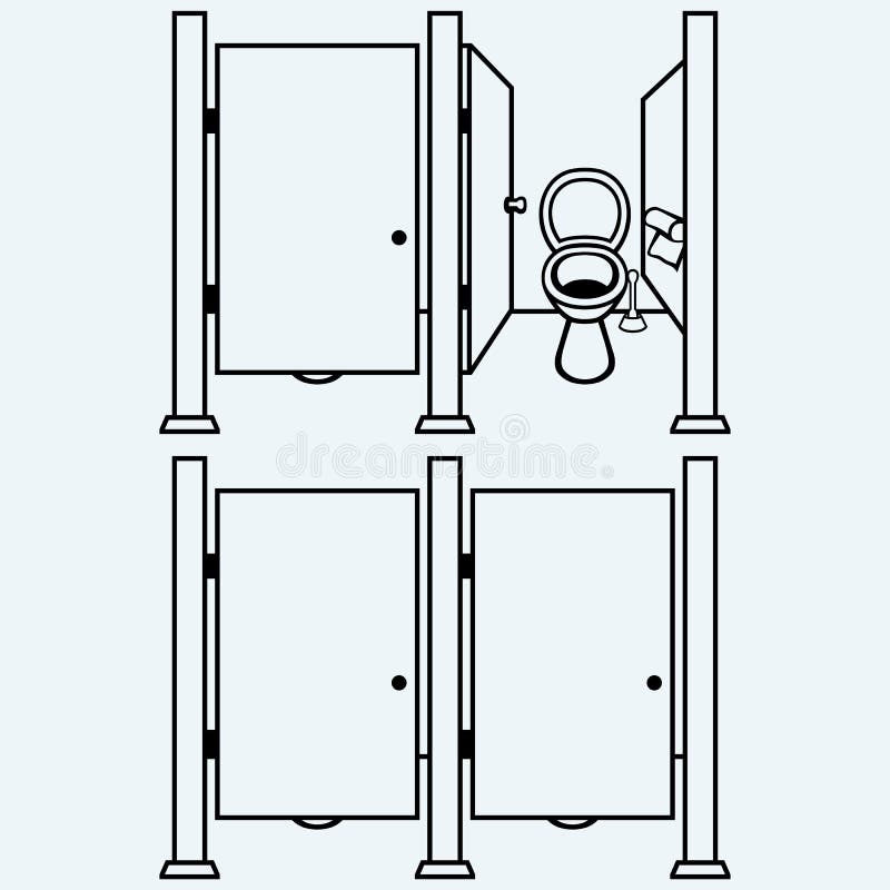 Public Toilet Door Stock Illustrations – 5,925 Public Toilet Door Stock