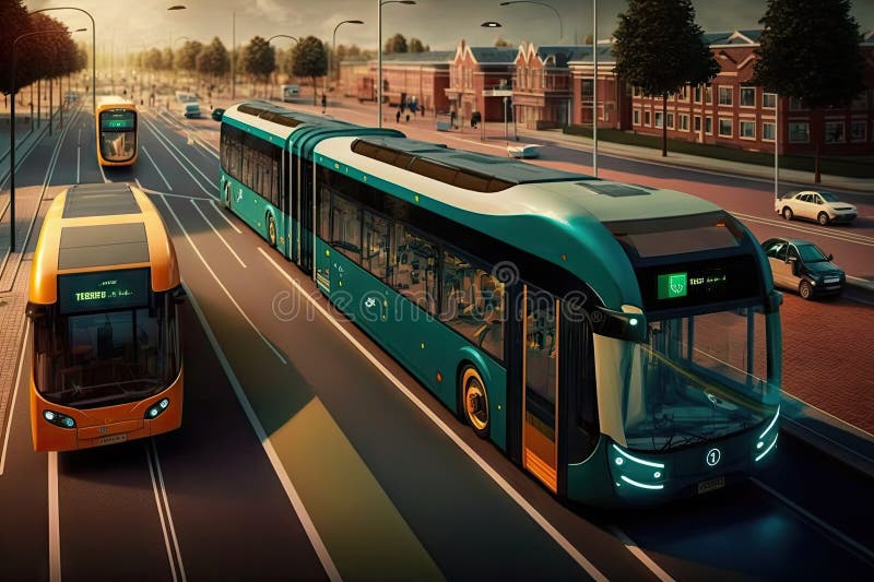 Public Transportation System of the Future, with Selfdriving Vehicles