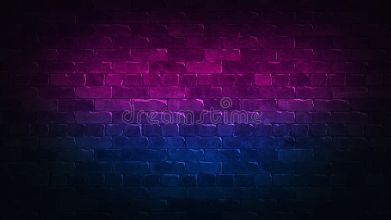 Publicidad abstracta retra 80s con el ne?n colorido del fondo de la pared de ladrillo para el dise?o de concepto Modelo del fondo libre illustration Publicidad abstracta retra 80s con el ne?n colorido del fondo de la pared de ladrillo para el dise?o de concepto Modelo del fondo libre illustration