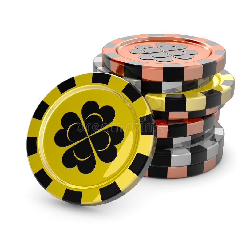 Puces de casino illustration stock Puces de casino illustration stock