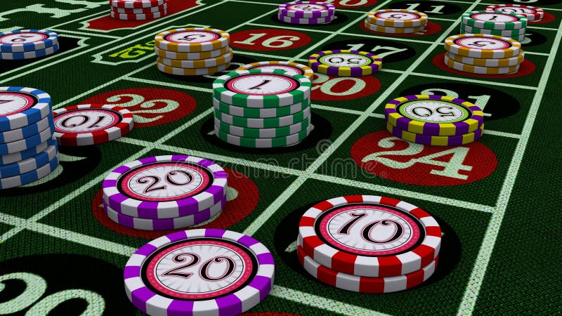 Puces de casino illustration libre de droits Puces de casino illustration libre de droits