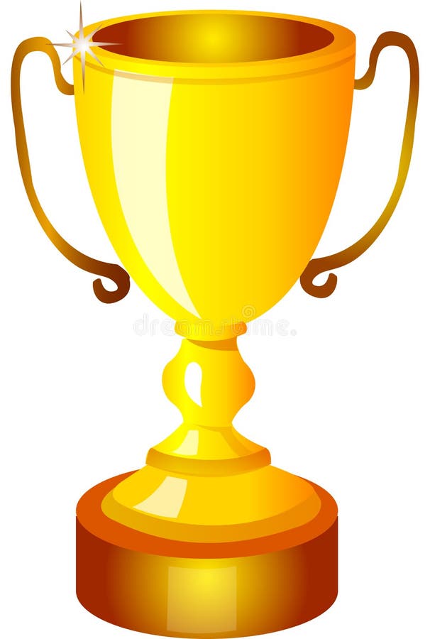 Puchar trofealny ilustracja wektor