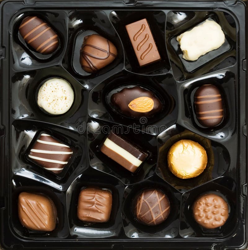 Pudełkowate czekoladki