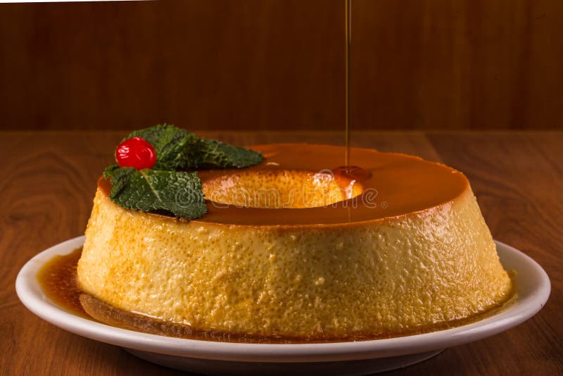 Pudim De Leite, a Delicious Brazilian Flan Dessert, with Milk and ...