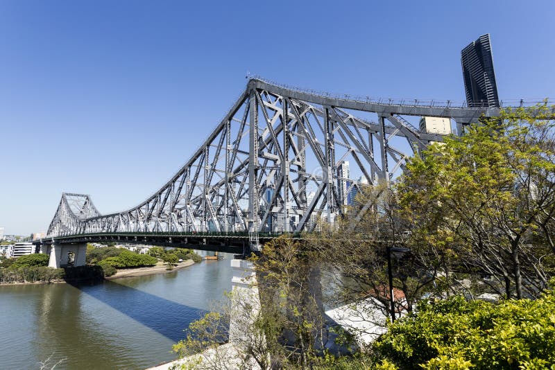 Puente de la historia de Brisbane fotografía de archivo Puente de la historia de Brisbane fotografía de archivo