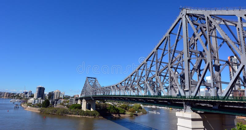 Puente de la historia - Brisbane Queensland Australia foto de archivo Puente de la historia - Brisbane Queensland Australia foto de archivo