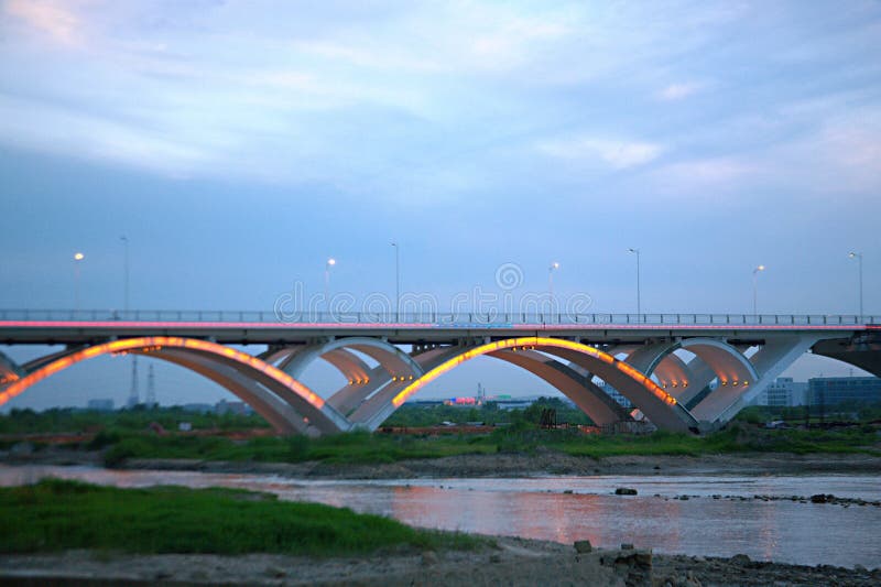 Puente de Luoyang imagenes de archivo Puente de Luoyang imagenes de archivo