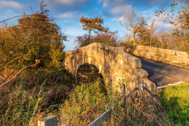 Puente de Shilvington sobre el río Blyth fotografía de archivo Puente de Shilvington sobre el río Blyth fotografía de archivo