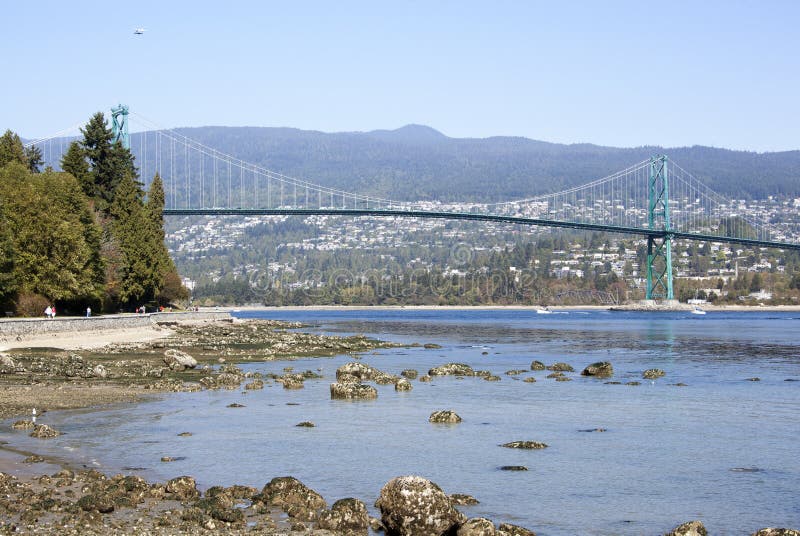Puente Del Puerto De Vancouver Imagen De Archivo Imagen De Agua puente-del-puerto-de-vancouver-imagen-de-archivo-imagen-de-agua