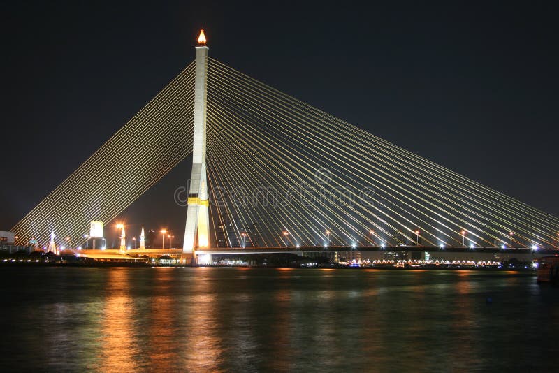 Puente en Bangkok imagen de archivo Puente en Bangkok imagen de archivo
