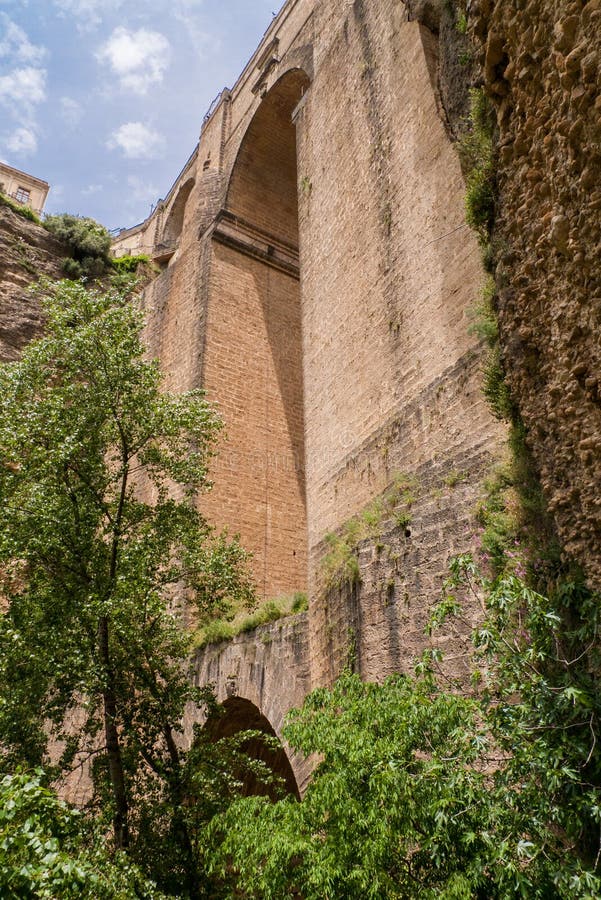 Puente Nuevo most, Ronda, Hiszpania zdjęcie stock Puente Nuevo most, Ronda, Hiszpania zdjęcie stock