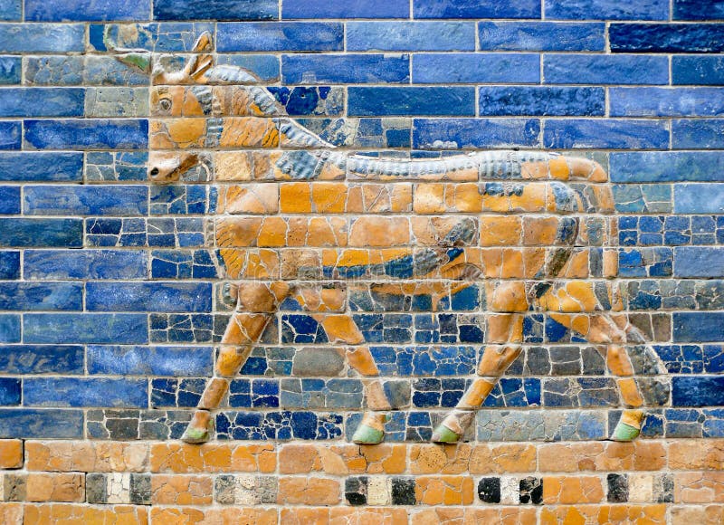 Puerta de Ishtar fotografía de archivo libre de regalías
