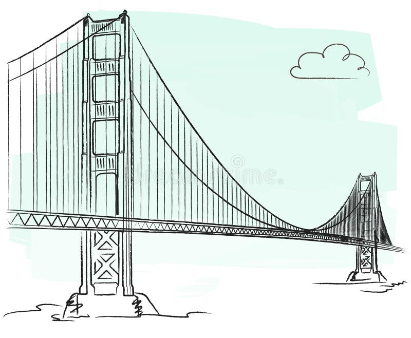 Puerta de oro libre illustration Puerta de oro libre illustration