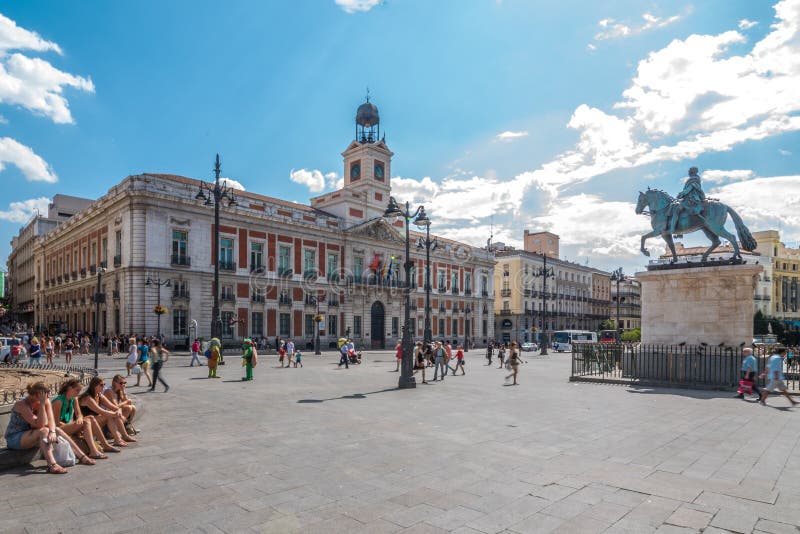 Puerta del Sol, Madrid, Spain