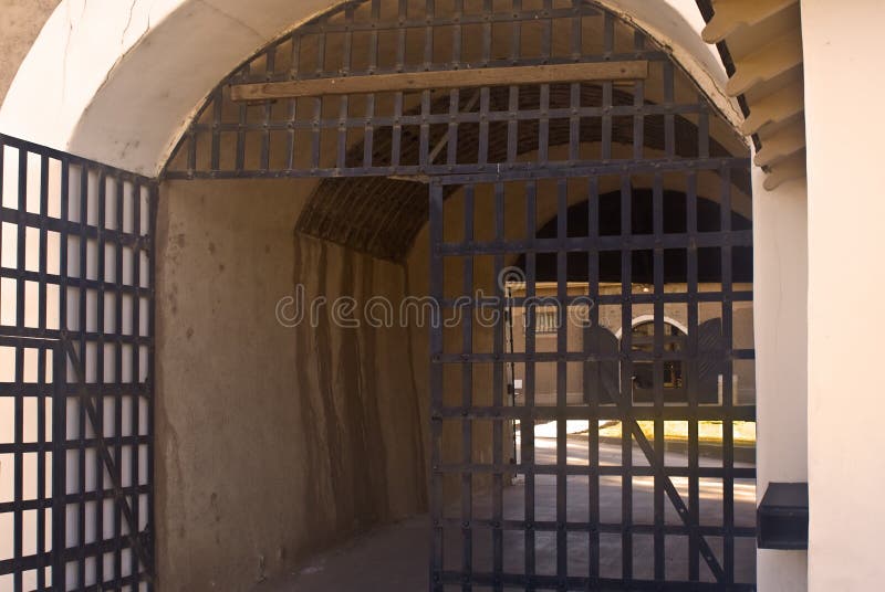 This is the entrance to the historic Yuma Territorial Prison in Arizona. This is the entrance to the historic Yuma Territorial Prison in Arizona.