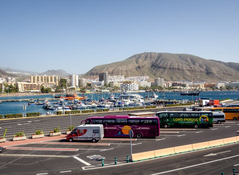 Puerto De Ciudad Del Los Cristianos, Tenerife Islas Canarias Foto de