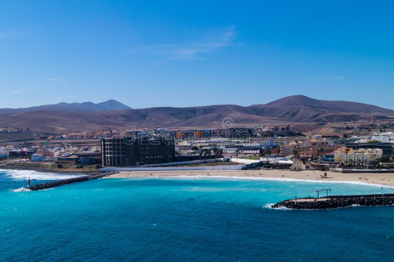 Profeta materno Estar confundido Puerto Del Rosario Fuerteventura Stock Image - Image of cruise, spain:  108903269