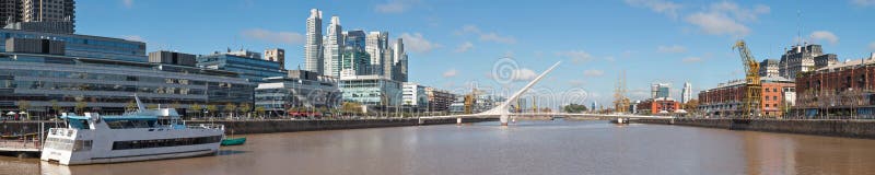 Puerto Madero, Buenos Aires Argentinien images libres de droits Puerto Madero, Buenos Aires Argentinien images libres de droits