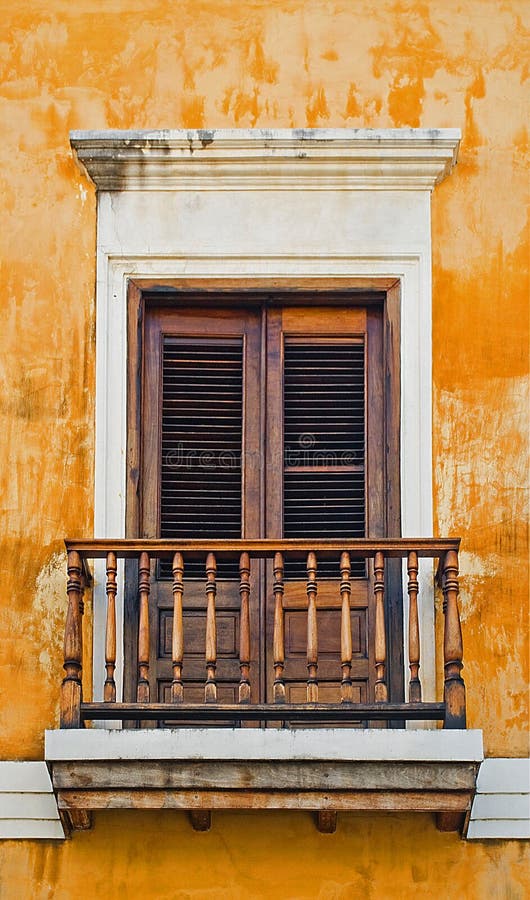 Puerto Rico Window stock image. Image of ancient 7159279