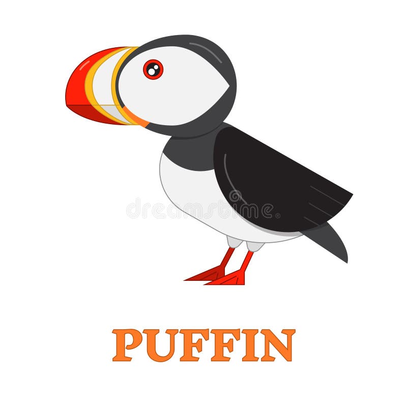 Puffin Sea Bird Icon stock illustration Puffin Sea Bird Icon stock illustration