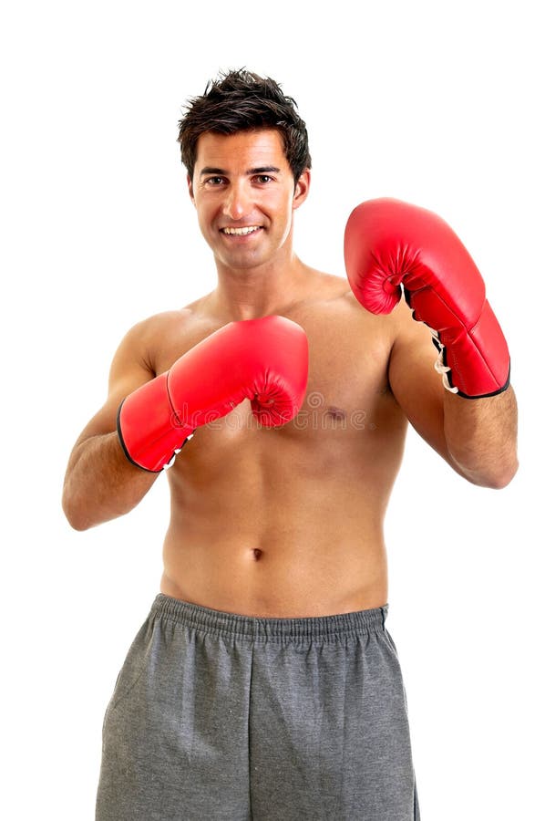 Boxeador imagem de stock royalty free
