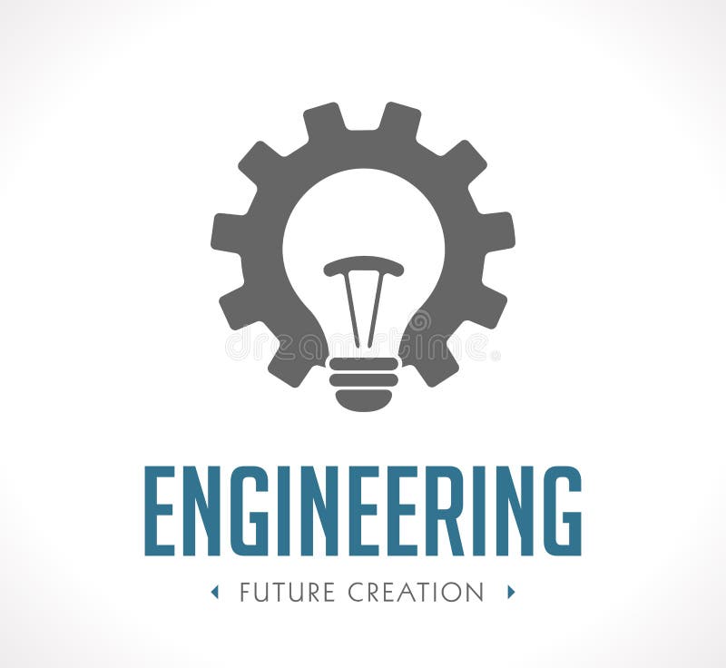Puissance de logo de création - concept de vitesses de fonctionnement et d'ampoule illustration de vecteur Puissance de logo de création - concept de vitesses de fonctionnement et d'ampoule illustration de vecteur